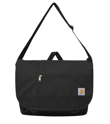 Carhartt Ripstop Messenger Bag Unisex Casual Travel Bag Black NWT B0000509-001