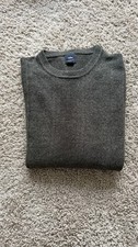 Dockers Men's Dark Green Acrylic Knit Pullover Sweater Crew Neck Long Sleeve L
