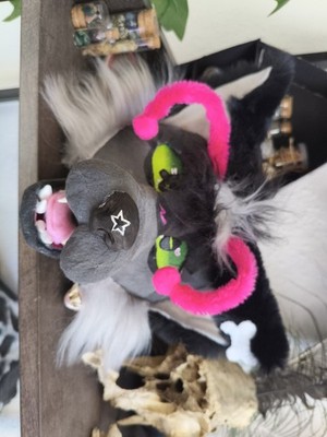Furry/Therian Wolf Hund Maske, Ein Furrsuit Head Aus Einer Katzen Maske!!