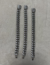 3x Iced Out Cuban Armbänder / Armand