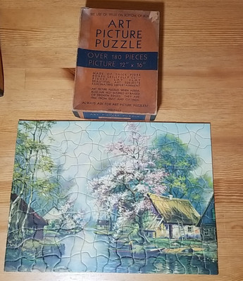 COMPLETE TUCO Art Picture Puzzle BLOSSOM TIME