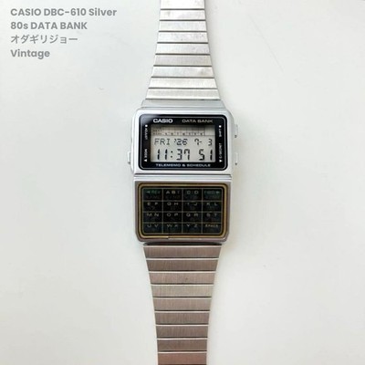 CASIO DBC-610 Silver Watch From Japan