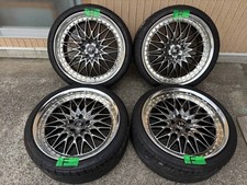 Jdm Work Vs-xv 20-inch Wheel And Tire Set 4-book 9j 3 10j 28 5h Pcd1 No Tires