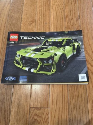 LEGO TECHNIC: Ford Mustang Shelby GT 500 (42138)  BOOKLET ONLY Manual