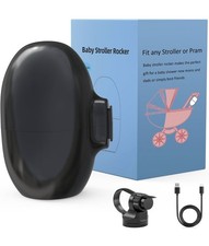 Stroller Rocker with Rechargeable Portable Baby Sleep Soother with 5 Differen...