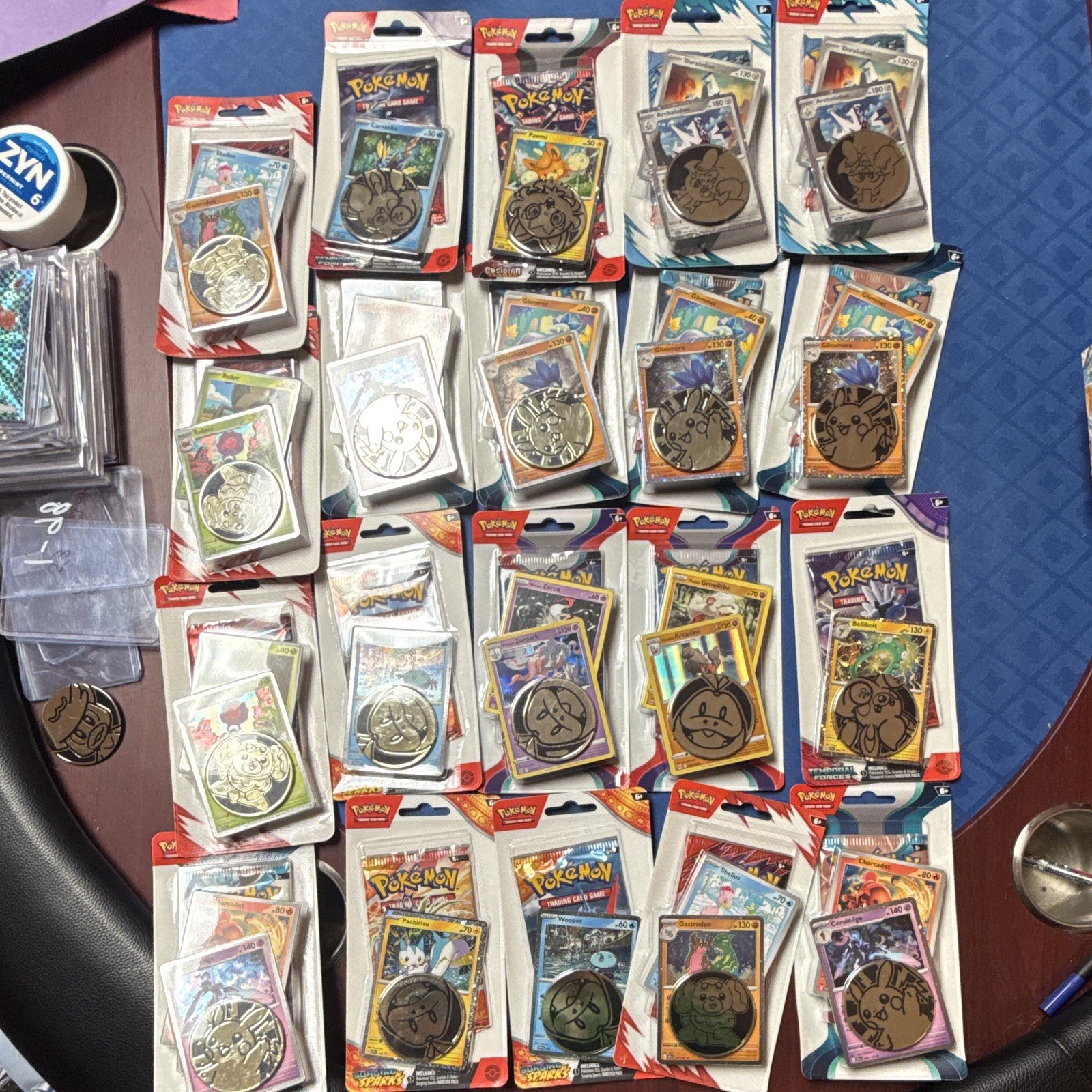 20 Single Pack Blisters Pokémon
