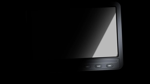 2x10.1" Portable Car DVD Player Headrest Monitor Screen Remote Control w/Headset - Video 1 of 1
