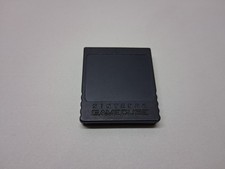 Official Nintendo GameCube Black Memory Card 251 Blocks DOL-014 Genuine OEM