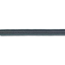 CORDA ELASTICA NERA D 6 1 METRO ACCESSORI BARCA NAUTICA