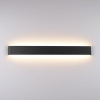 LED Wandlampe 30W 91Cm 3000LM Warmweiß Schwarz