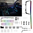 New Listing64-Color Fit For Accord 2018-2021 Led Interior Atmosphere Lamp Ambient Lights