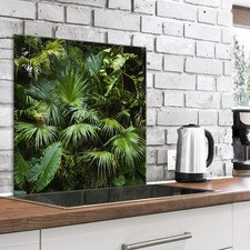 Backsplash for Kitchen Tempered Glass Splashbackt Deco Wall Panel b-B-0434-aq-a