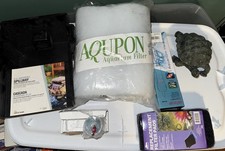 lot of pond supplies