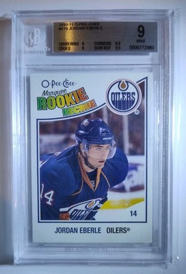 2010-11 O-Pee-Chee - Marquee Rookies Jordan Eberle #519 (RC) BGS9