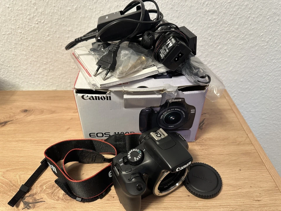 Canon EOS 1100D Digitalkamera Spiegelreflexkamera Body