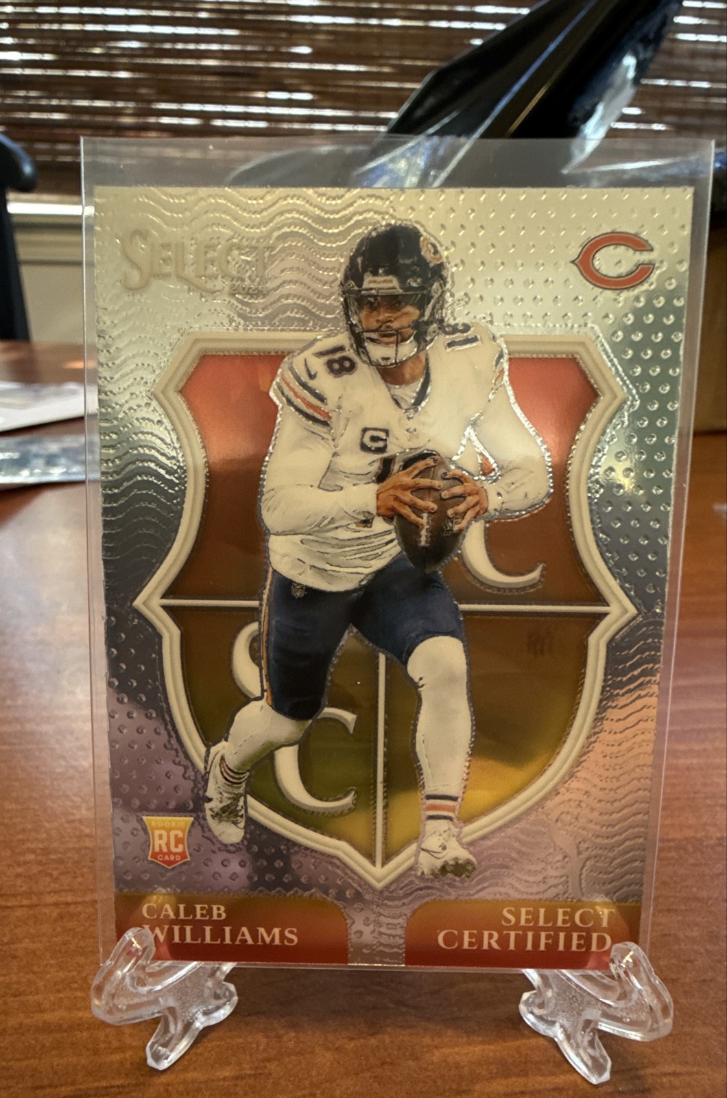 2024 Panini Select - Select Certified Rookies Caleb Williams #1 (RC)