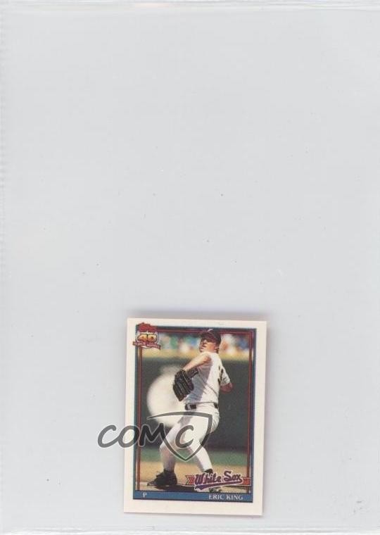 1991 Topps Micro Eric King #121 0b5
