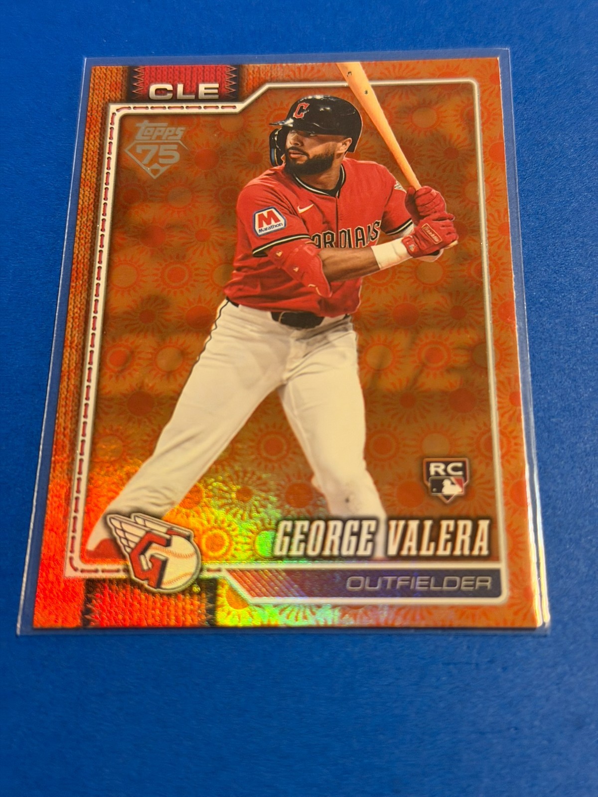 2026 Topps Series 2 - George Valera #603 Holiday Foil RC
