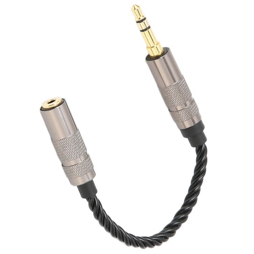 3.5 Male To 2.5 Female Adapter Silver Plated Copper Headphone Jack Conversion CB - Afbeelding 17 van 22