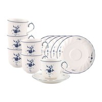 Villeroy & Boch Vieux Luxembourg Espressotasse Mit Untertasse 70 Ml 6Er Set