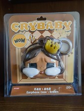 Pop Mart Crybaby Shiny Shiny Series Earphone Case Brown