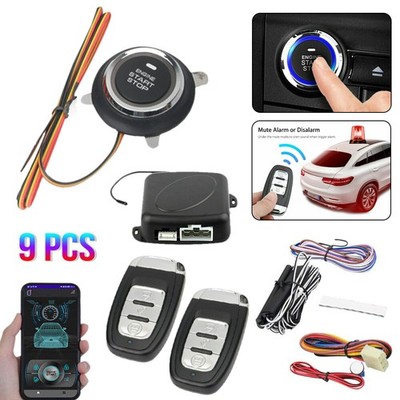 Professionelles Keyless Entry System Mit Push Button Start APP Fernstart