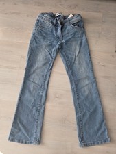 Mädchen Jeans Hose  von John Banner, Blau mi...