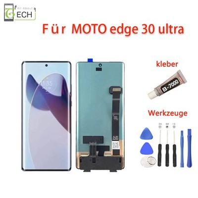 Original Motorola Edge 30 Ultra / X30 Pro XT2241 LCD Display Werkzeuge...