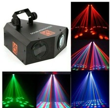 MR DJ DOUBLESHOOTER 16 Patterns 2 Eyes DMX512 Stage Lighting 102 LED Lights