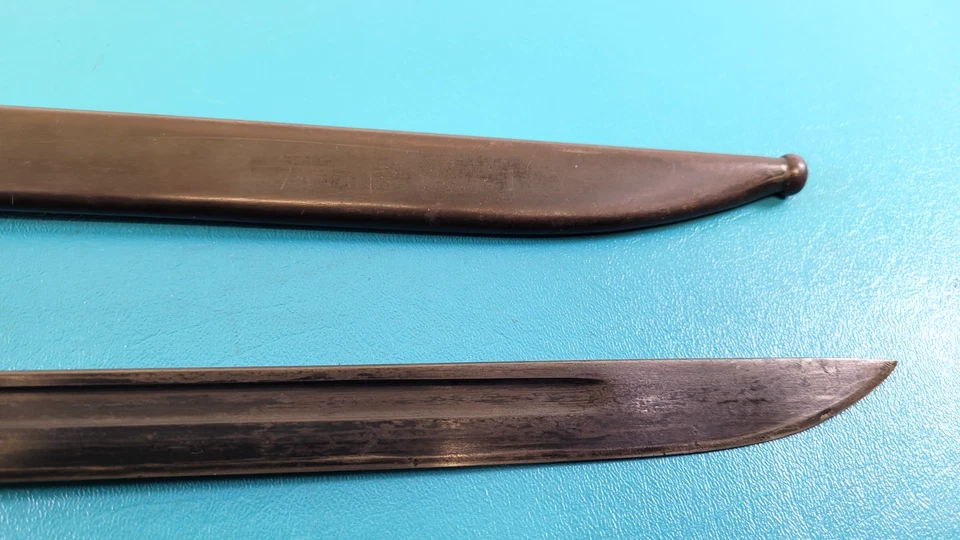 Bayoneta rifle japonés tipo 30 Segunda Guerra Mundial arsenal TALW + vaina TR639 Foto 2 de 4