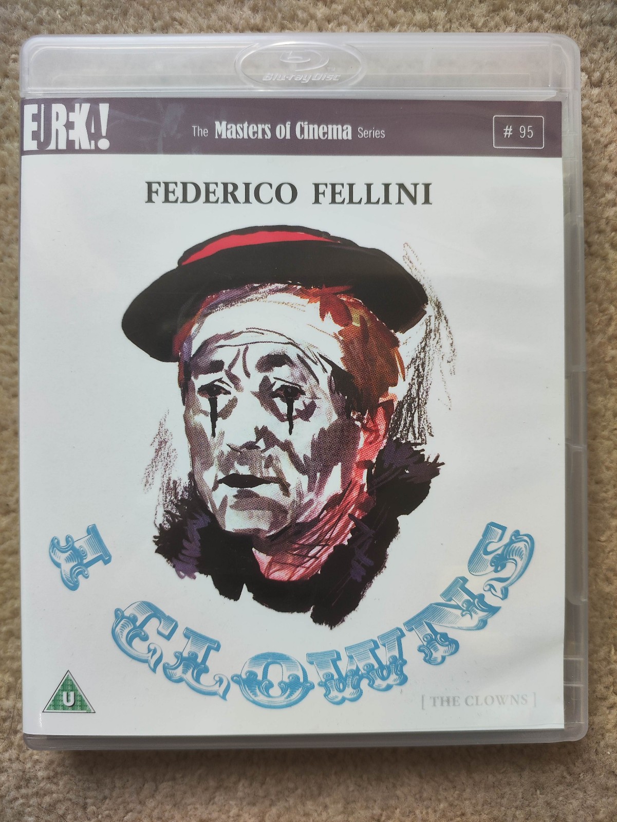 I Clowns (Blu-ray + DVD) Eureka Masters of Cinema #95 Fellini Dual Format OOP