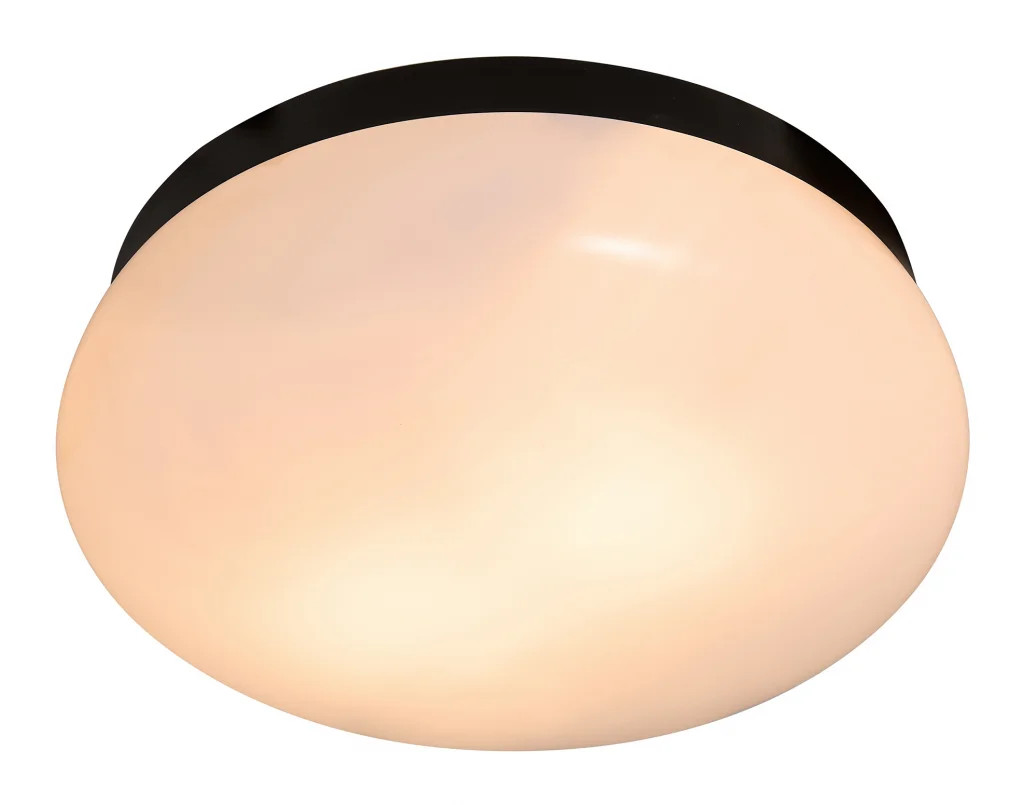 Nordlux Unisex Black Foam Ceiling Light Plastic Bathroom E27 Ip44 Mains 34Cm - Image 2