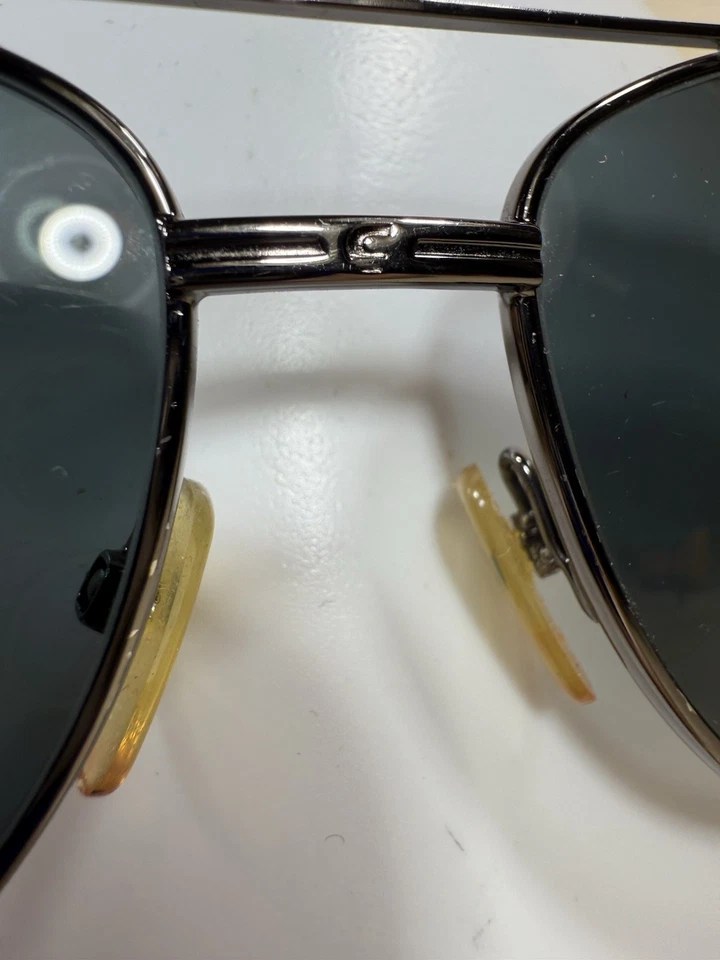 Carrera Pilot Unisex Aviator Sunglasses - Gray - KJ1C WJ 60-15 135 w/ Case Nice - Image 4 of 4