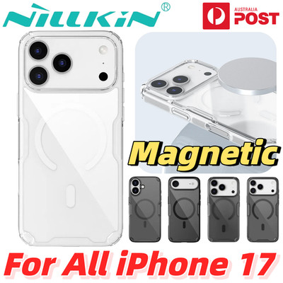 NILLKIN Phone Case Magnetic Shockproof Nature TPU Cover For iPhone 17 Pro Max AU