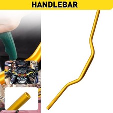 28mm to 22mm Golden Steel Motorcycle Tapered Handlebars For Suzuki Kawasaki UK