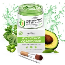 Clay Mask Avocado Dead sea Mud Stick Mask Natural Organic Green Tea Mud Mask Dee