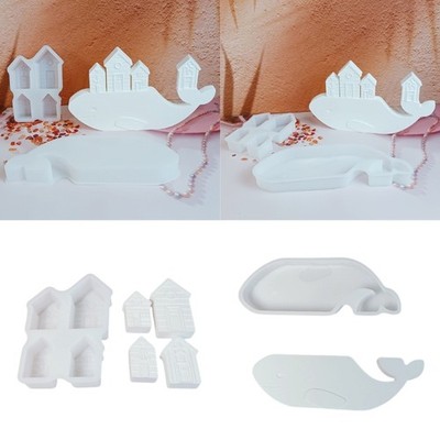 Multipurpose Whale Silicones Mold for Craft Enthusiasts and Home Decors Lover