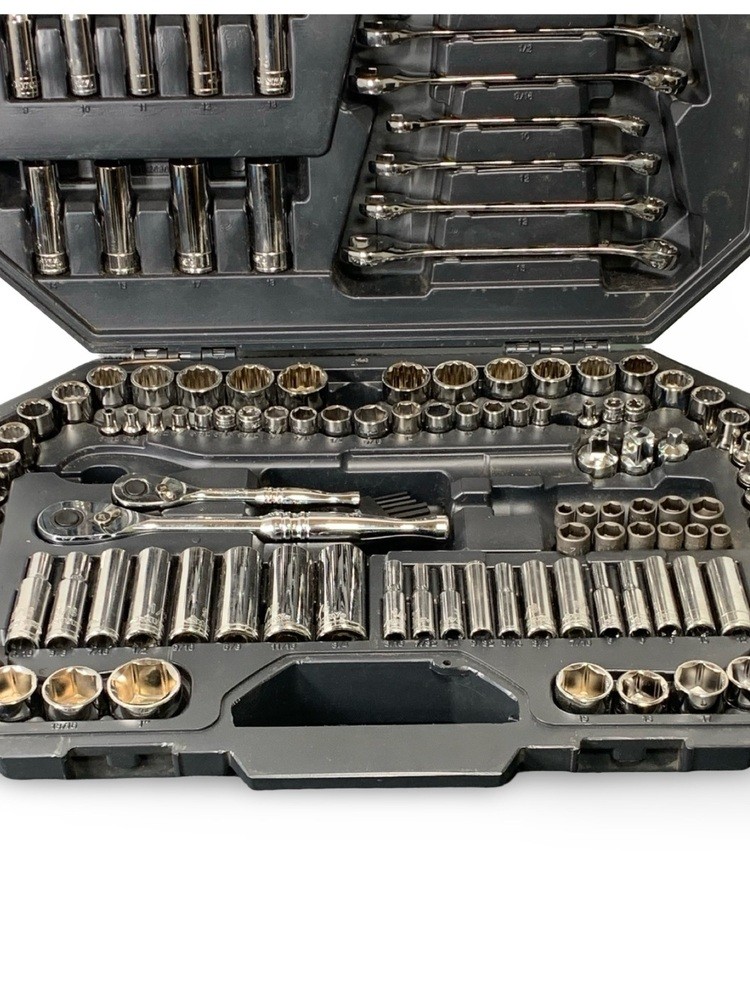 Husky 149-Piece Mechanics Tool Set – Partial Set – Black Case
