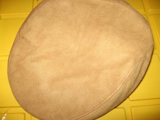 Trav'ler by Country Gentleman Brown Suede Flat Cap Size 7 1/8 Made in USA