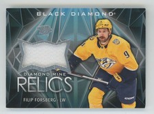 2024-25 Upper Deck Black Diamond Mine Relics Jersey Filip Forsberg #DMR-FF