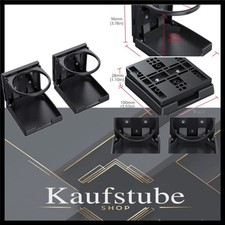 Getränkehalter, Auto, Becherhalter, Dosenhalter, faltbar, Kunststoff, 2 Stück