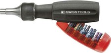 PB SWISS TOOLS Magazin-Bithalter lang 10-teilig, mit Ratsche
