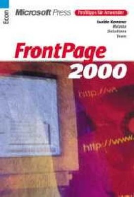 FrontPage 2000 Kommer, Isolde: