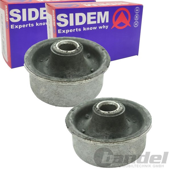 2X Sidem Querlenkerlager Buchsen Vorderachse Passend FüR Ford Escort Fiesta KA O-image