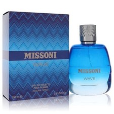 Missoni Wave by Missoni Eau De Toilette Spray 3.4 oz Men