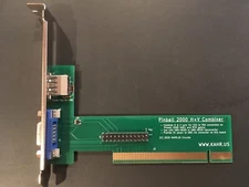 Pinball 2000 H+V sync combiner for CGA to VGA conversion - SWE1 and RFM