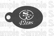 Football San Francisco 49ERS - Face Painting STENCIL