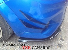 Vauxhall astra vxr front bumper canards/Astra VXR canards/Astra VXR splitter