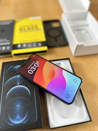 Apple iPhone 12 Pro - 128 Go - État Parfait - Bleu Pacifique (Déverrouillé) - Photo 5/10