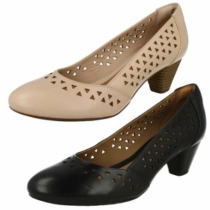 wide fit court shoes mid heel